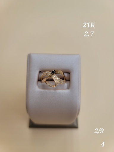 [000019221278100165] خاتم منحنيات ملتفة و فصوص